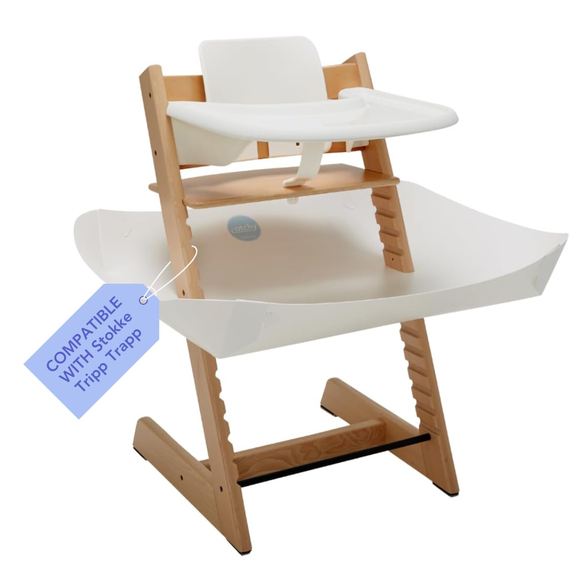 Food Catcher Accessory for Stokke Tripp Trapp Highchairs - Baby & Toddler Mess Mat  Baby