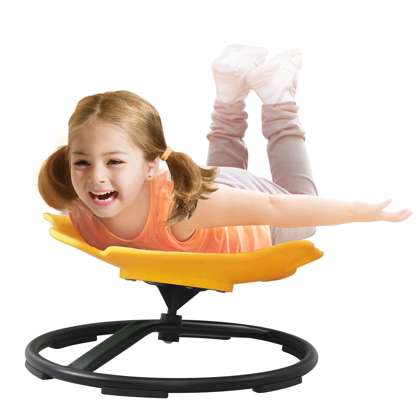 Sit and Spin Swivel Chair for Kids Toddlers, Sensory Spinning Seat, Improve Kids&apos; Carsickness, Seasickness, Airsickness