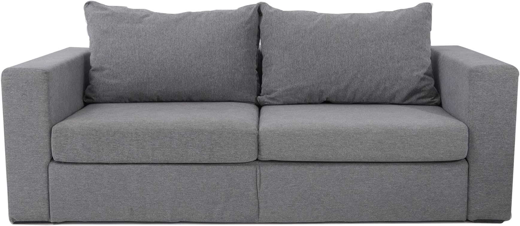 Non-Modular Grey Sofas, L83.5xW37.8xH26.4